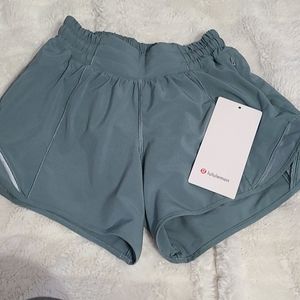 Lululemon Hottie Shorts Teal Color